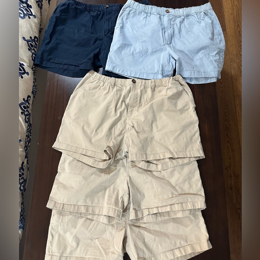 Set of 5 XXL Chubbies 5.5” inseam shorts